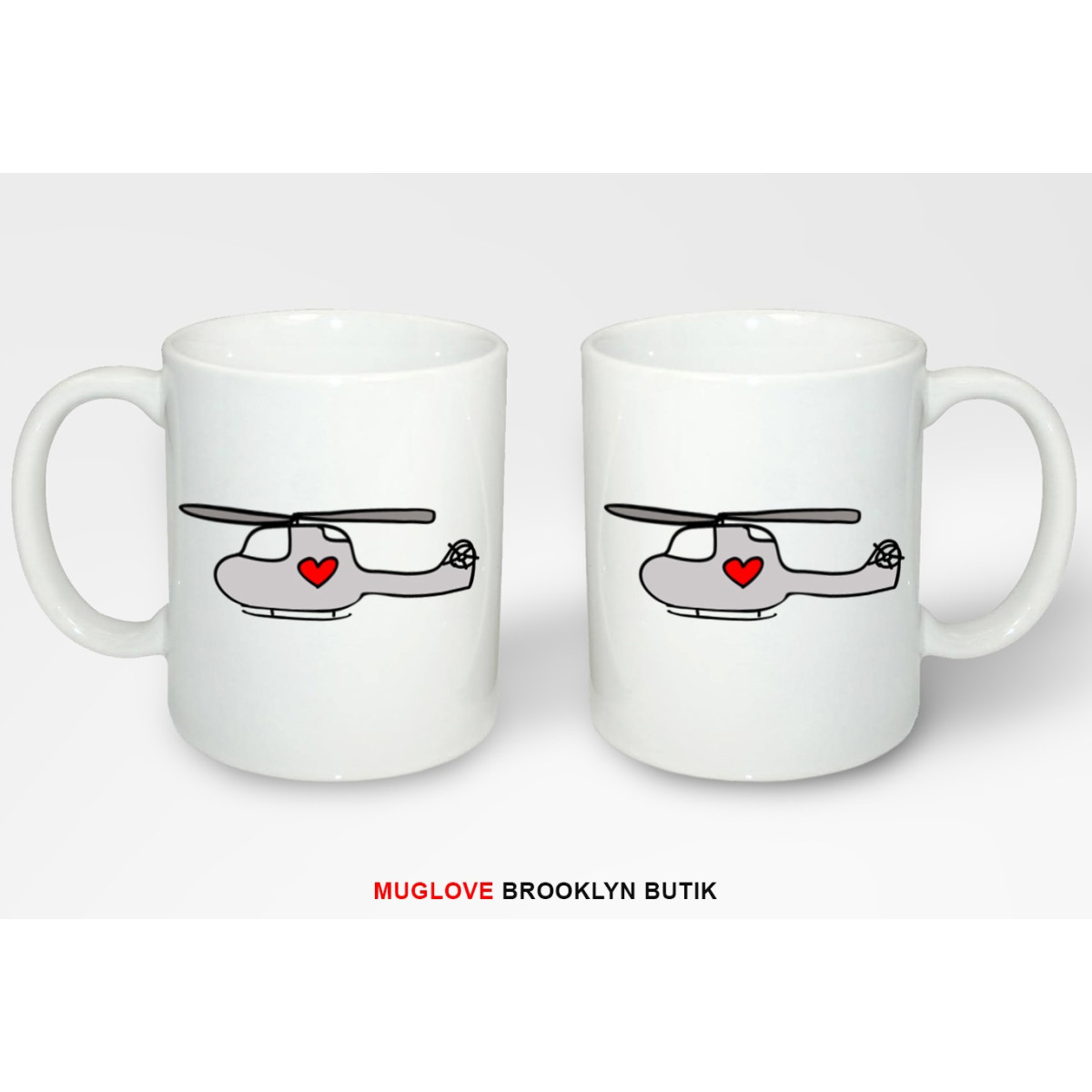 Kubek z nadrukiem LOVECOPTER