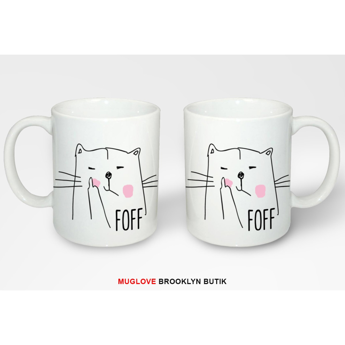 Kubek z nadrukiem FOFF