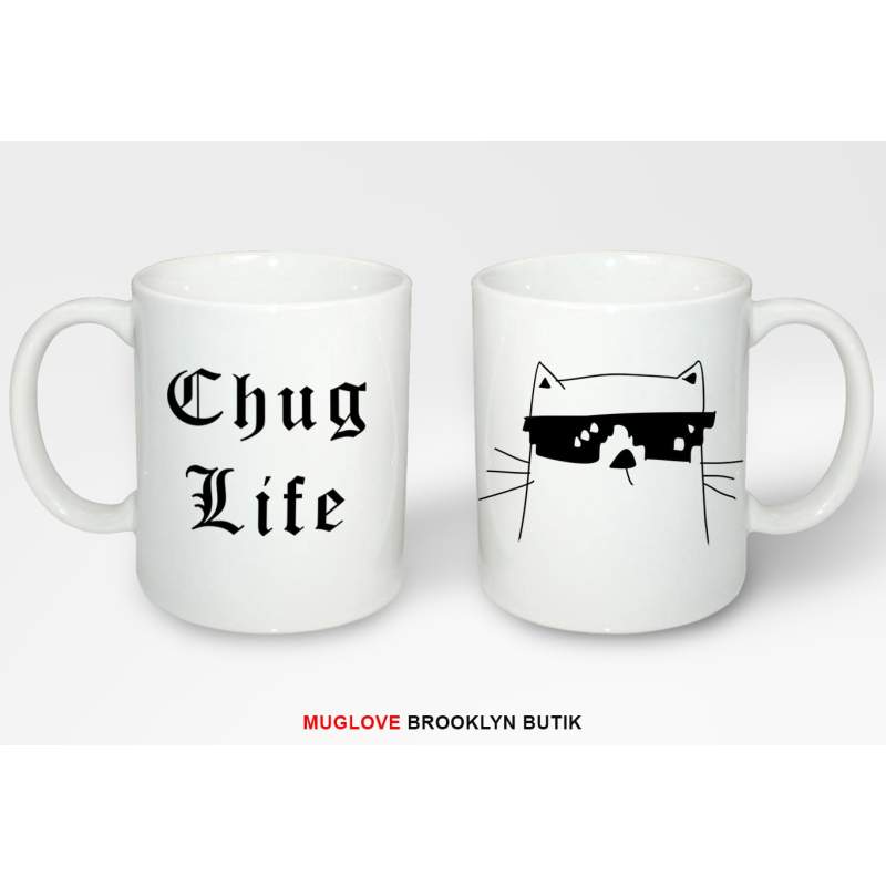 Kubek z nadrukiem THUG LIFE