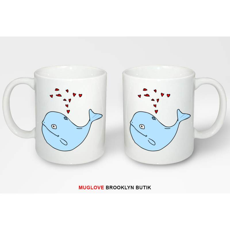 Kubek z nadrukiem WHALE