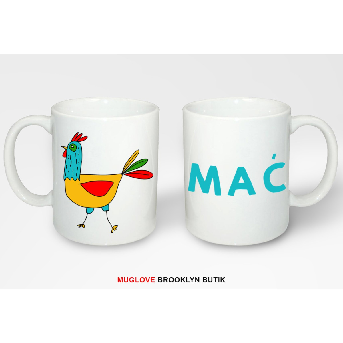 Kubek z nadrukiem MAĆ