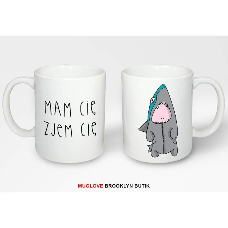 Kubek z nadrukiem ZJEM CIĘ