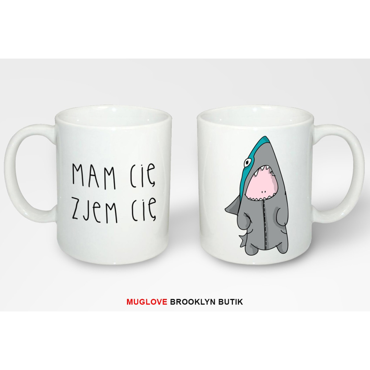 Kubek z nadrukiem ZJEM CIĘ