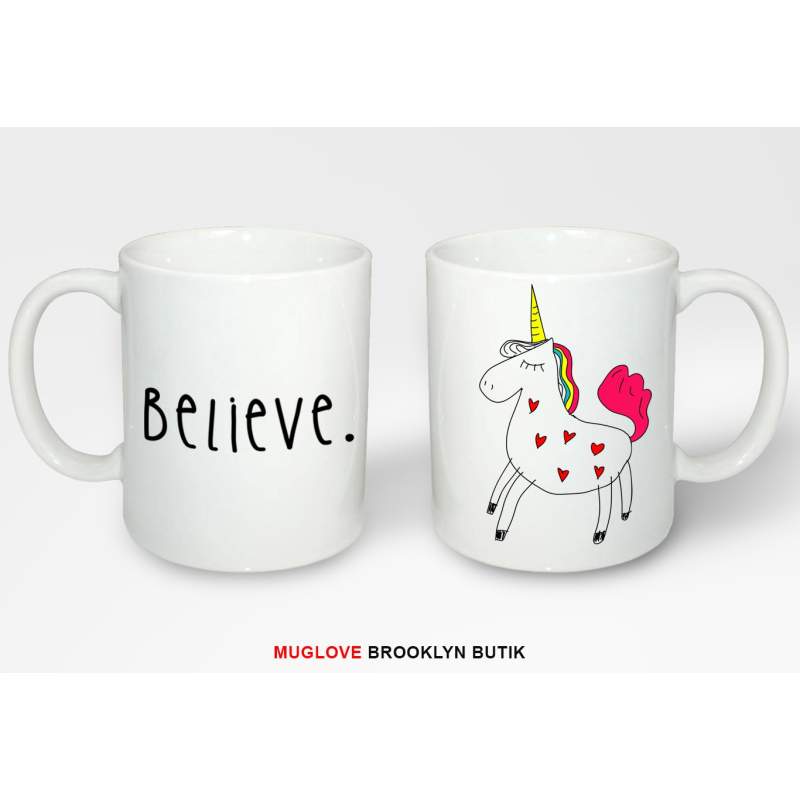 Kubek z nadrukiem BELIEVE