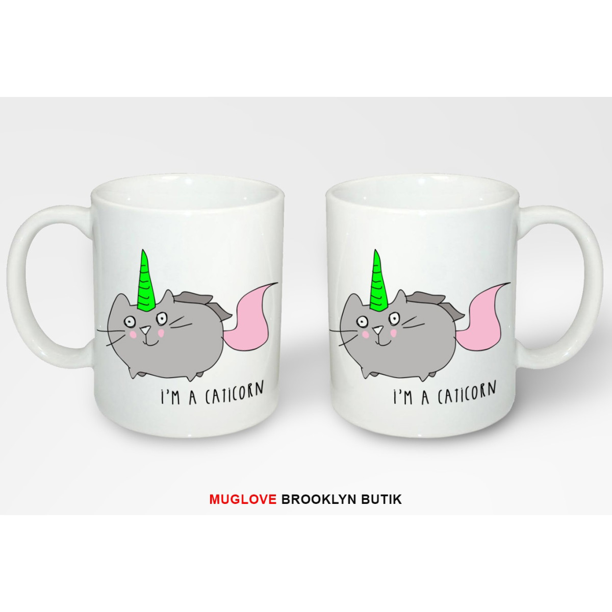 Kubek z nadrukiem CATICORN