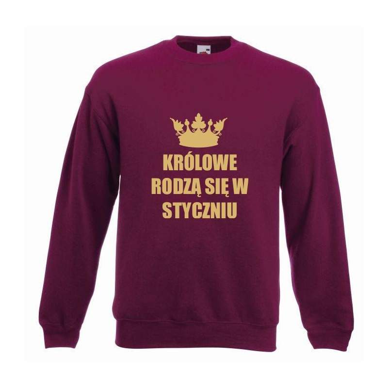 bluza oversize KRÓLOWE STYCZEŃ