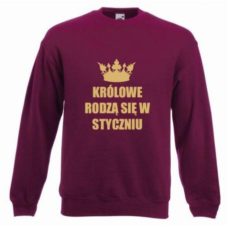 bluza oversize KRÓLOWE STYCZEŃ