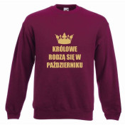 bluza oversize KRÓLOWE PAŹDZIERNIK