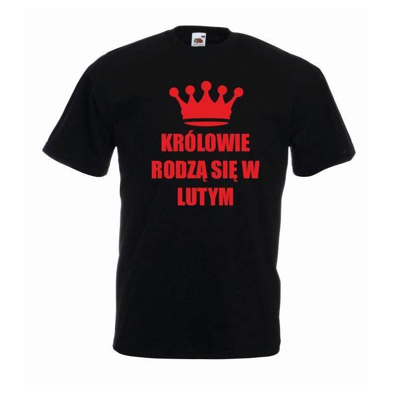 T-shirt oversize KRÓLOWIE BLACK
