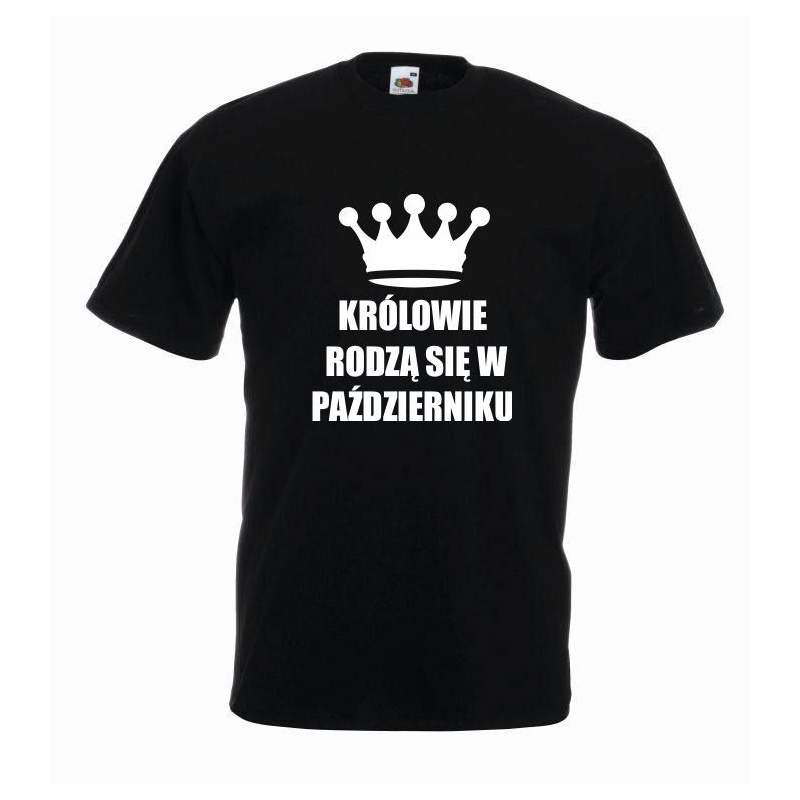 T-shirt oversize KRÓLOWIE PAŹDZIERNIK