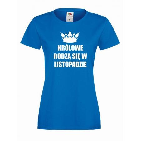 T-shirt lady KRÓLOWE LISTOPAD