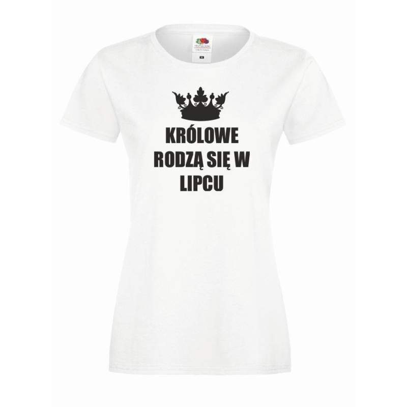 T-shirt lady KRÓLOWE LIPIEC