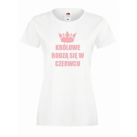 T-shirt lady KRÓLOWE CZERWIEC