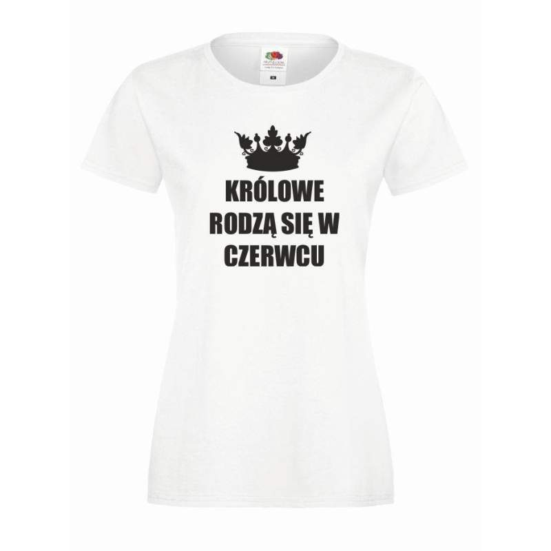 T-shirt lady KRÓLOWE CZERWIEC