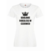 T-shirt lady KRÓLOWE CZERWIEC