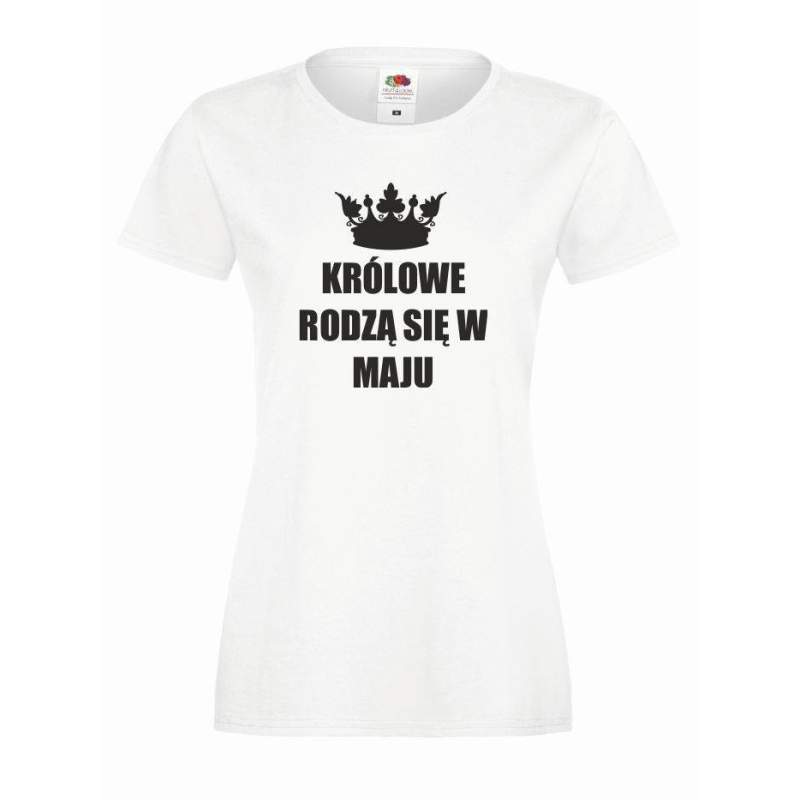 T-shirt lady KRÓLOWE MAJ