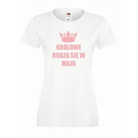 T-shirt lady KRÓLOWE MAJ