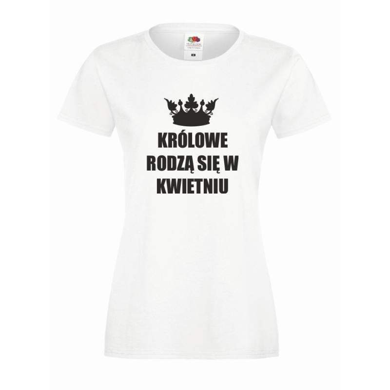 T-shirt lady KRÓLOWE KWIECIEŃ