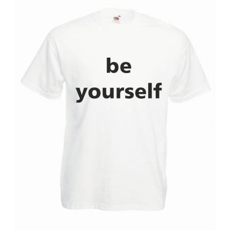 T-shirt oversize BE YOURSELF