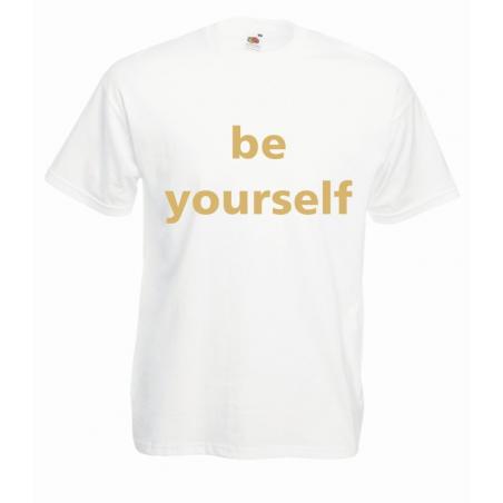 T-shirt oversize BE YOURSELF