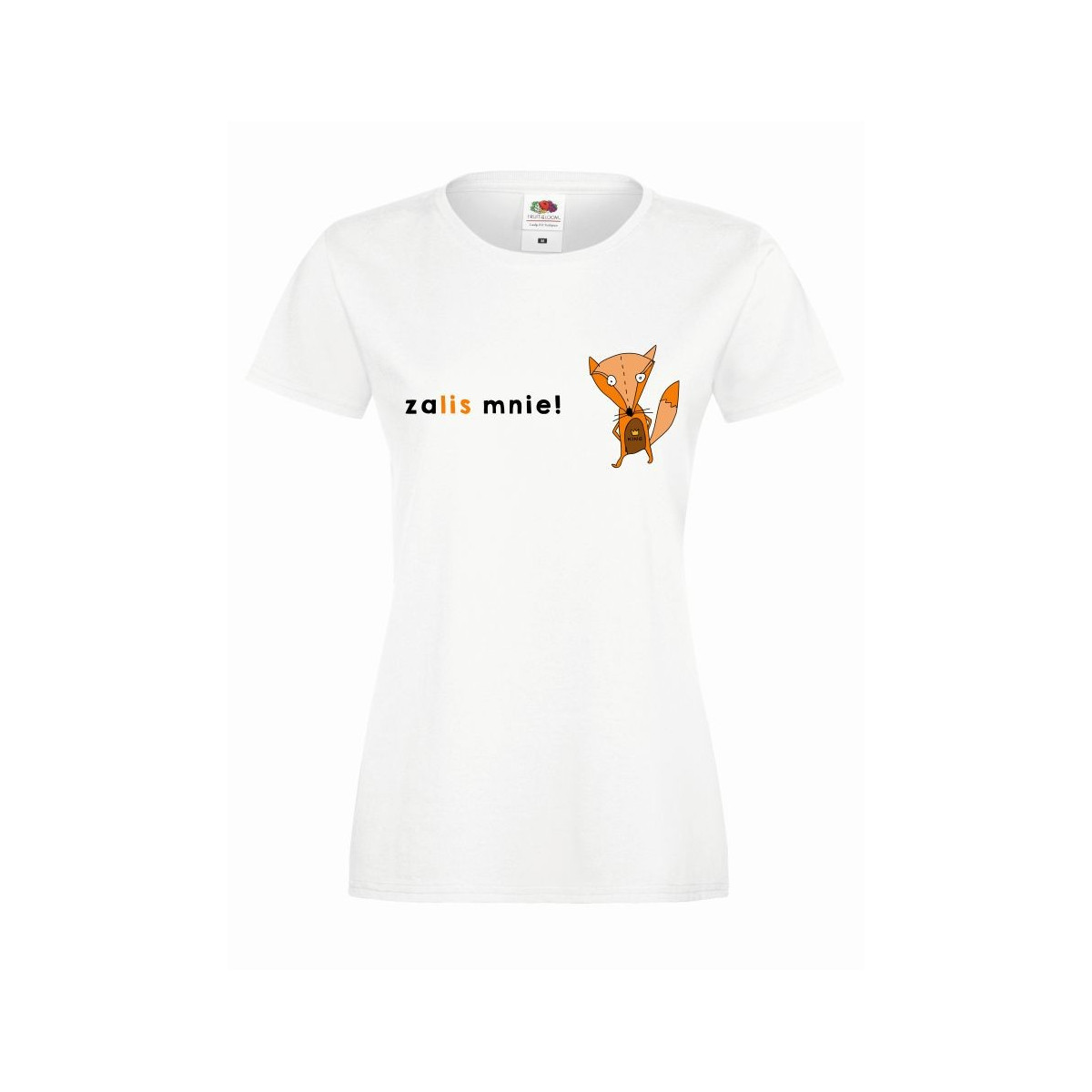 T-shirt lady slim DTG heart