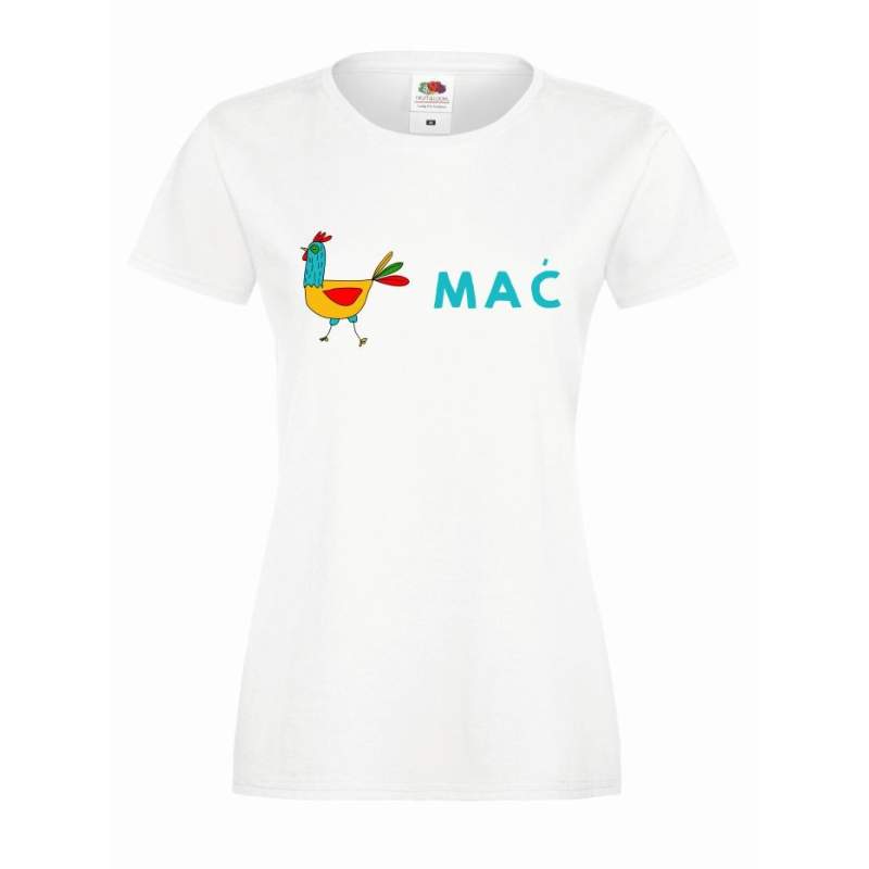 T-shirt lady slim DTG thug life