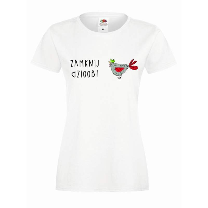 T-shirt lady slim DTG to tylko pozory