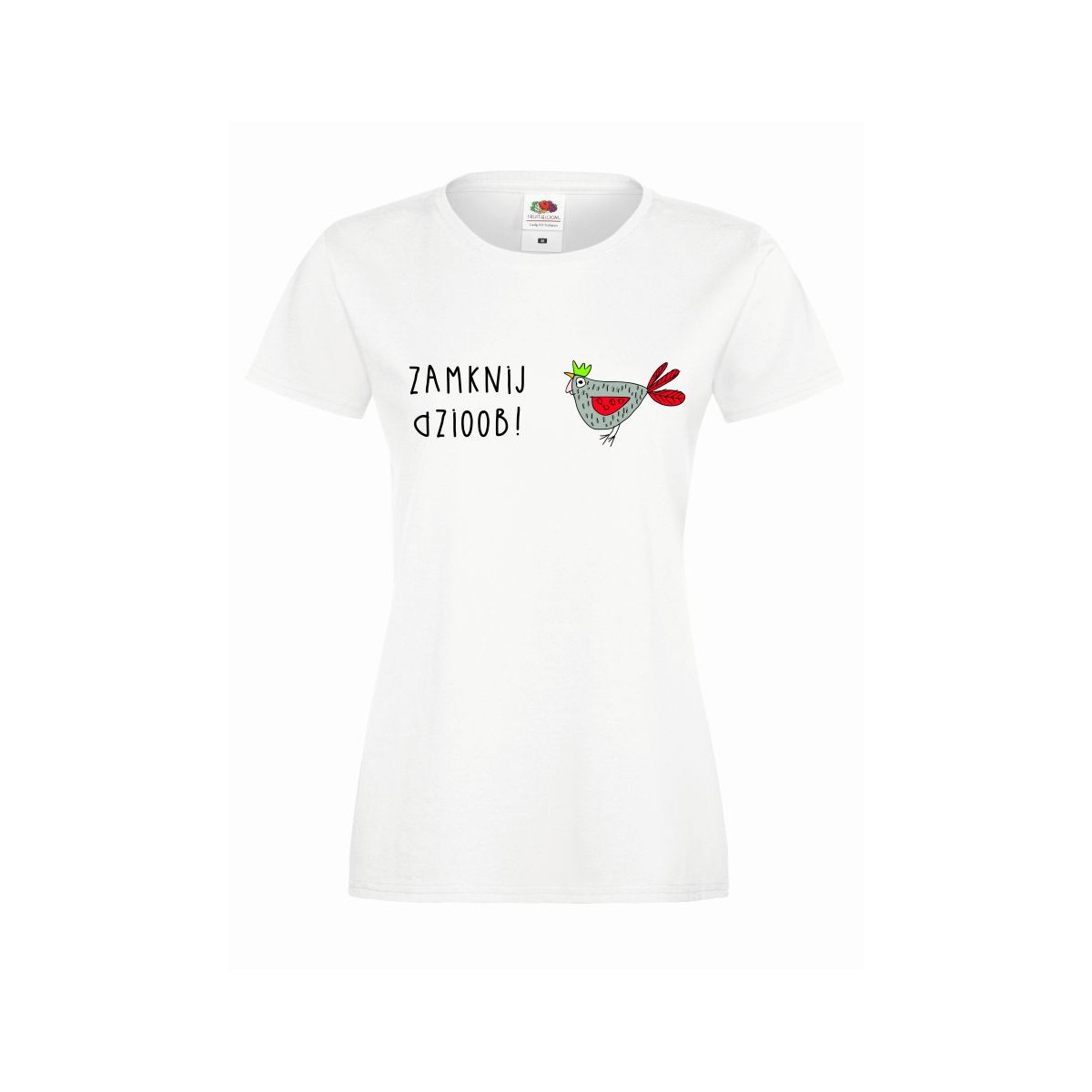 T-shirt lady slim DTG to tylko pozory