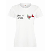 T-shirt lady slim DTG to tylko pozory