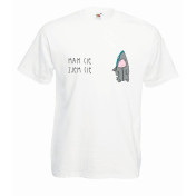 T-shirt oversize DTG MAM CIĘ