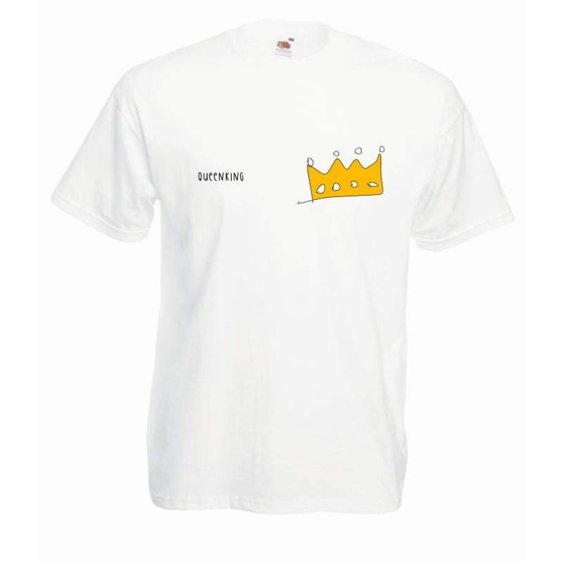 T-shirt oversize DTG QUEEN&KING