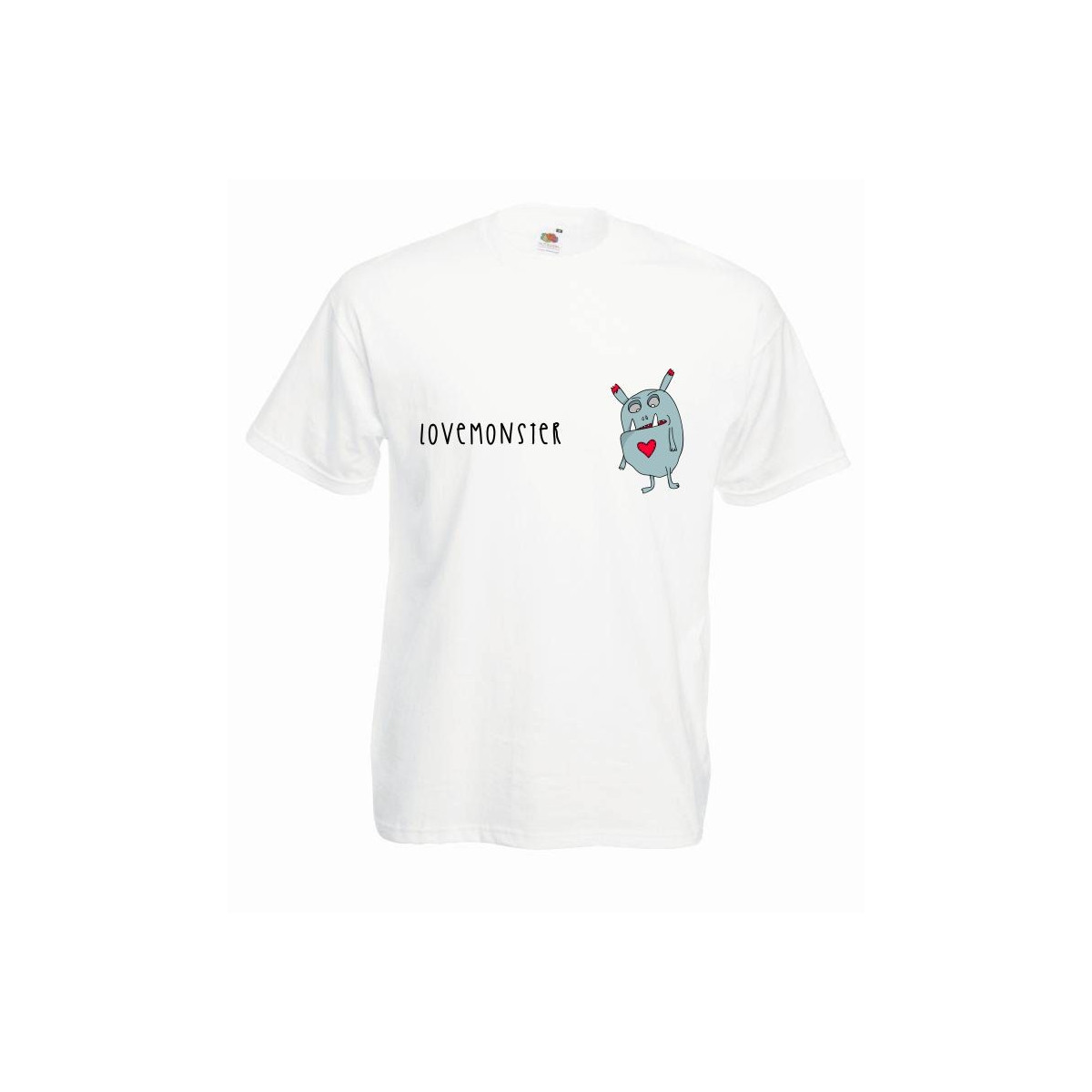 T-shirt oversize DTG LOVE MONSTER