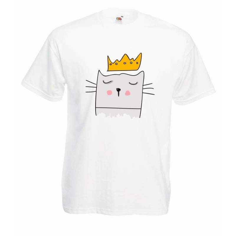 T-shirt oversize DTG KING CAT