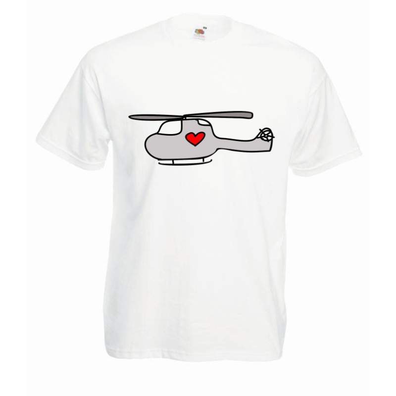 T-shirt oversize DTG LOVECOPTER