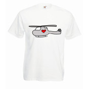 T-shirt oversize DTG LOVECOPTER