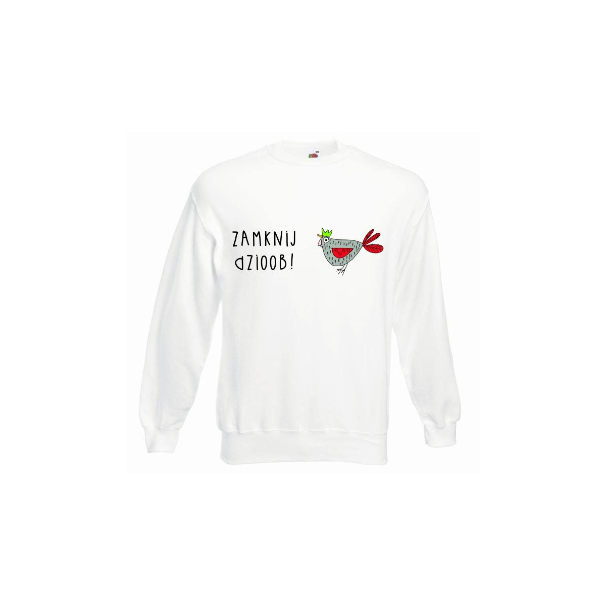 Bluza oversize DTG ZAMKNIJ DZIOOB