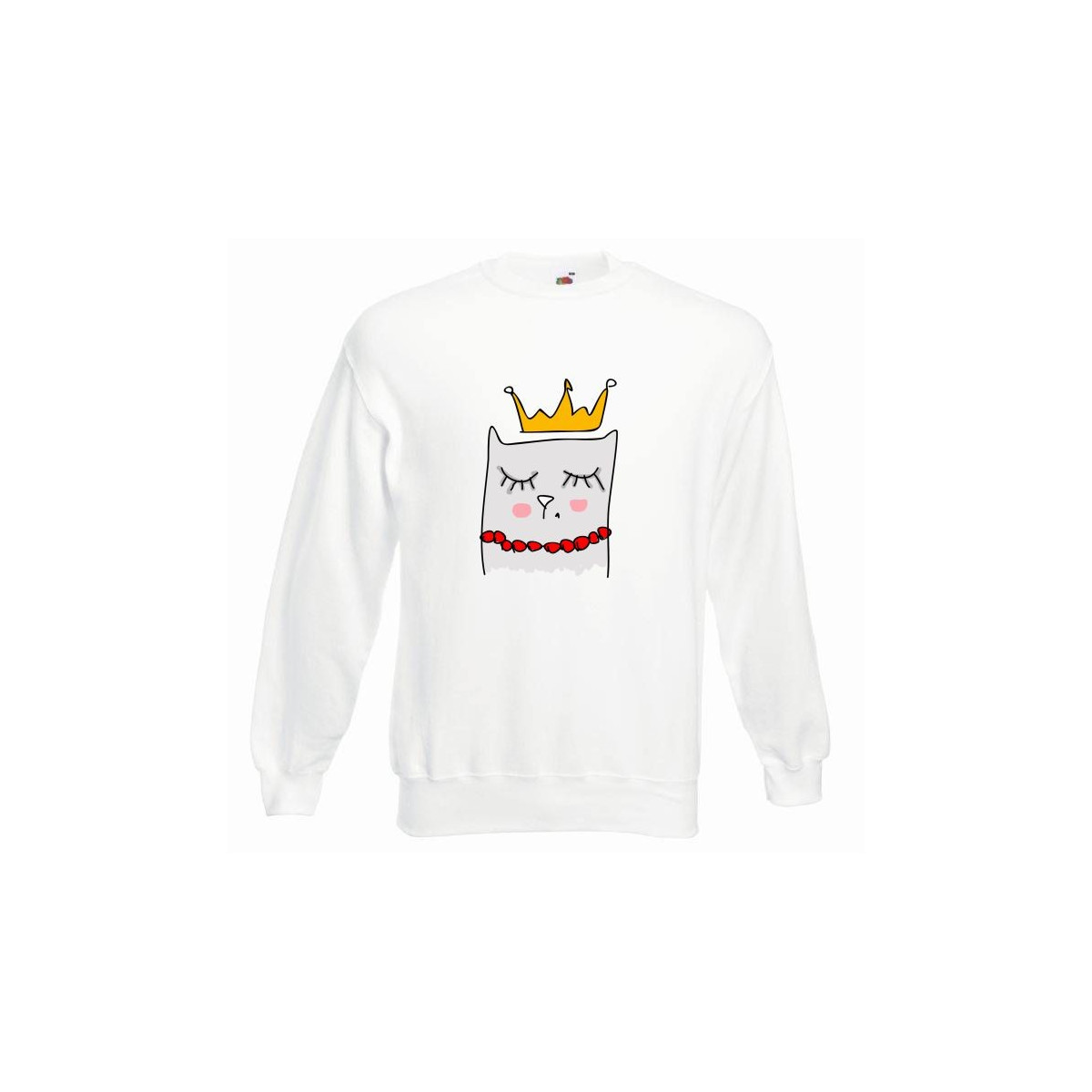 Bluza oversize DTG QUEEN CAT