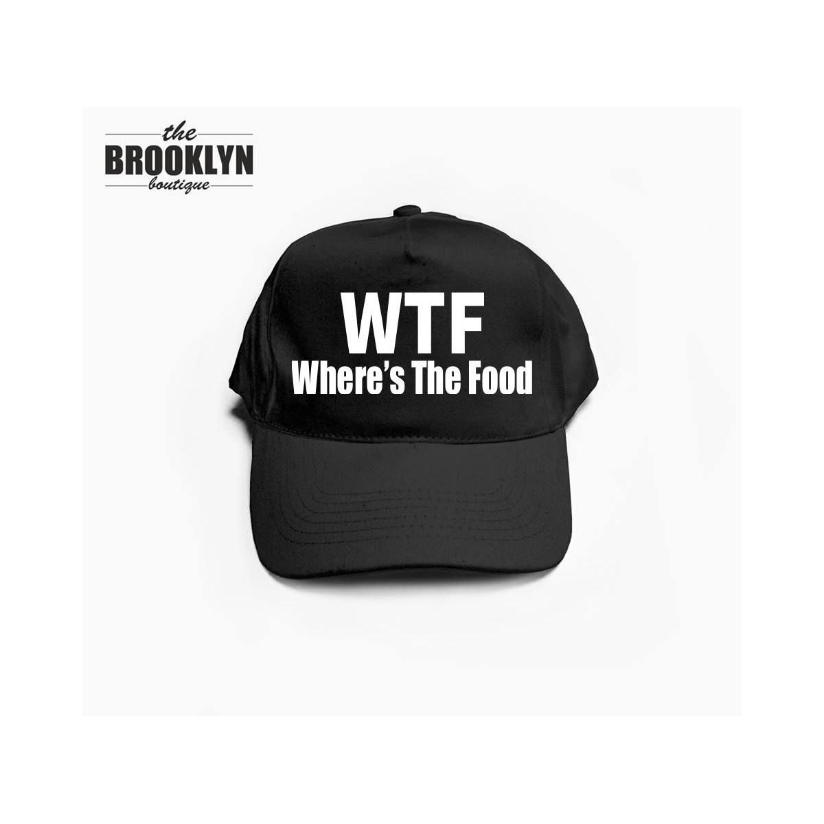 CZAPKA trucker baseball WTF czarna