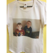 T-shirt lady slim DTG I am smile