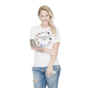 T-shirt oversize DTG PERFECT LIFE