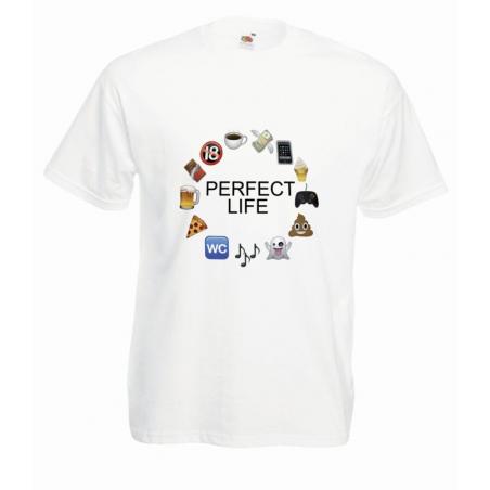 T-shirt oversize DTG PERFECT LIFE