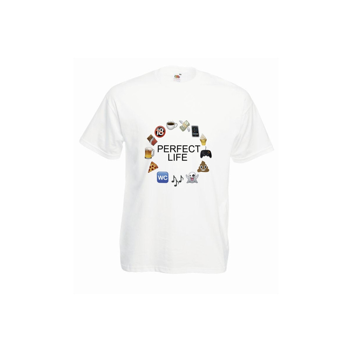 T-shirt oversize DTG PERFECT LIFE