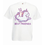 T-shirt oversize DTG BEST FRIENDS
