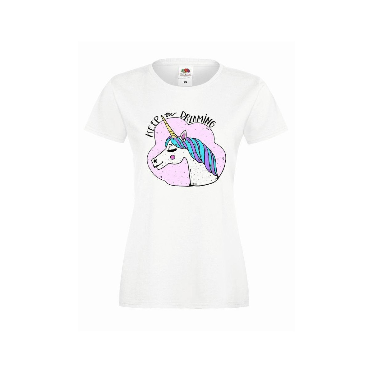 T-shirt lady slim DTG DREAMING