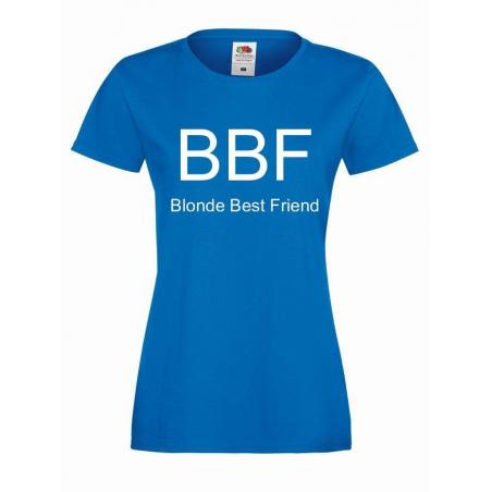 T-shirt lady BBF BLONDE