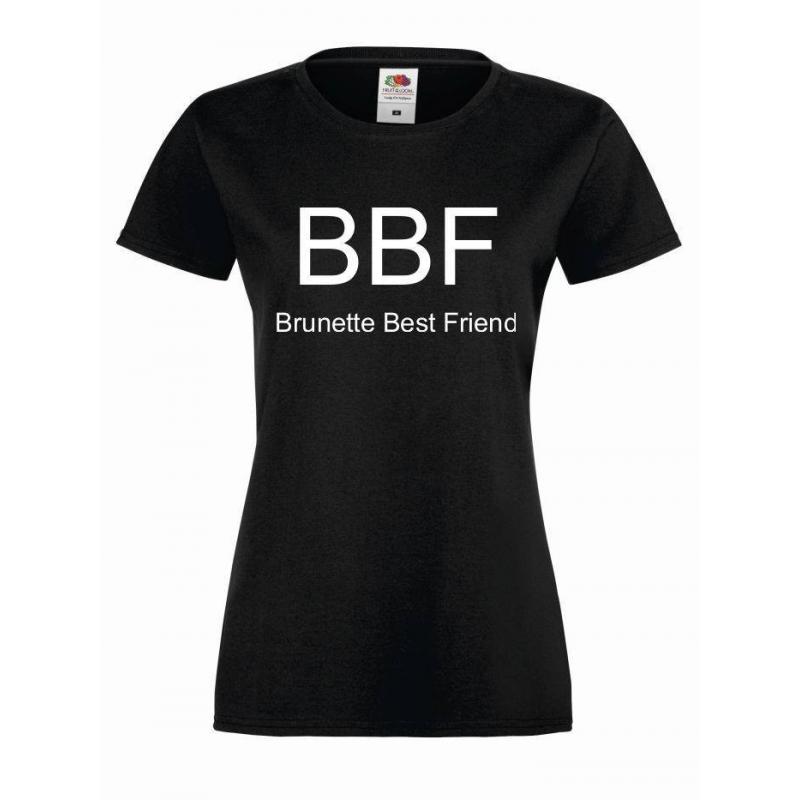 T-shirt lady BBF BRUNETTE