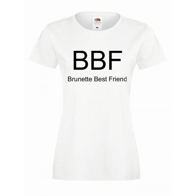 T-shirt lady BBF BRUNETTE