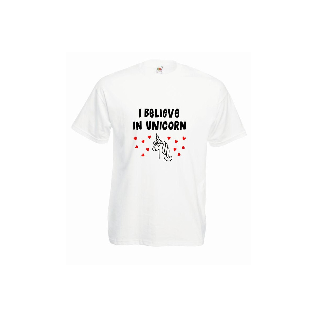 T-shirt oversize DTG BELIVE IN UNICORN