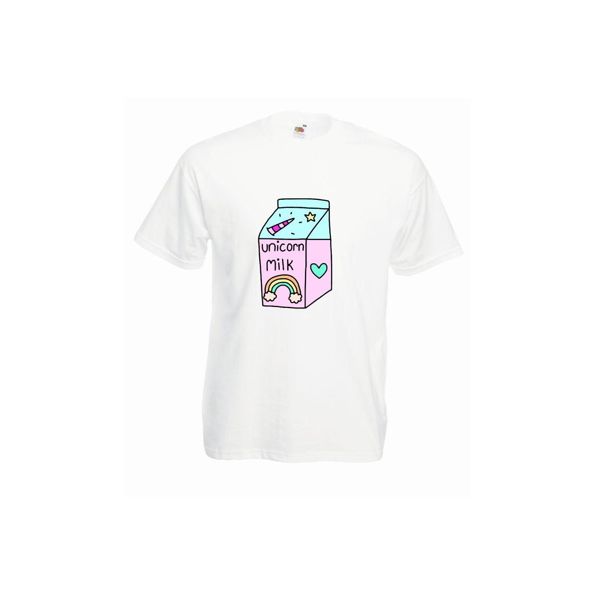 T-shirt oversize DTG UNICORN MILK
