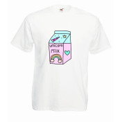 T-shirt oversize DTG UNICORN MILK